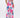 Flower print strapless heart neck front tie Jumpsuit