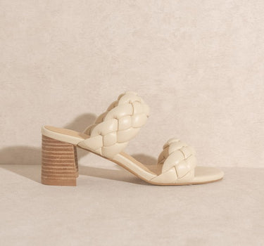 OASIS SOCIETY Regine - Casual Braided Heel