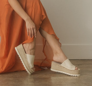 OASIS SOCIETY Ivy - Espadrille Platform Slide