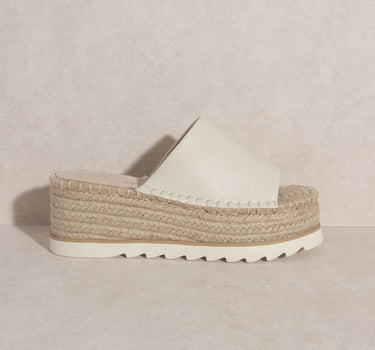 OASIS SOCIETY Ivy - Espadrille Platform Slide