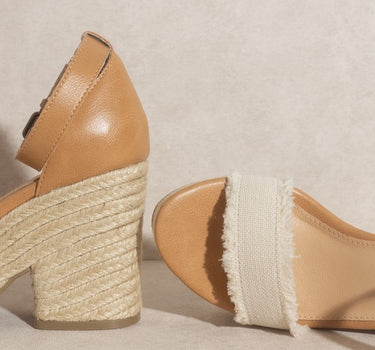 OASIS SOCIETY Riley - Espadrille Platform Sandal