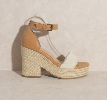 OASIS SOCIETY Riley - Espadrille Platform Sandal