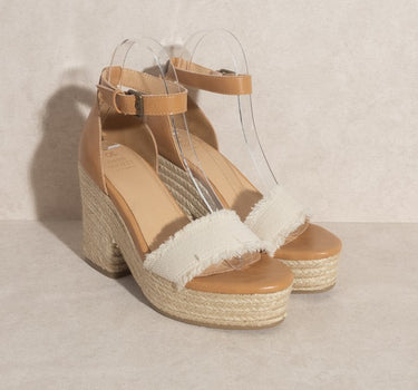 OASIS SOCIETY Riley - Espadrille Platform Sandal