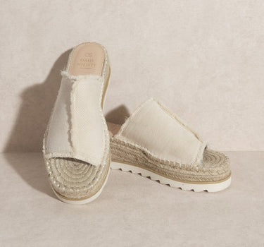 OASIS SOCIETY Adelyn - Linen Espadrilles