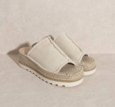 OASIS SOCIETY Adelyn - Linen Espadrilles