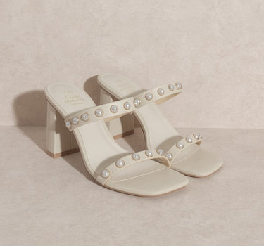 OASIS SOCIETY Victoria - Pearl Strap Heel