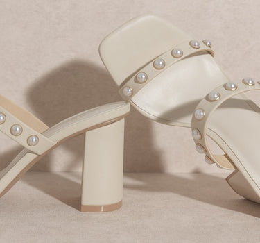 OASIS SOCIETY Victoria - Pearl Strap Heel