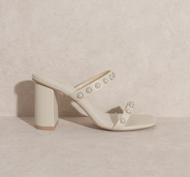 OASIS SOCIETY Victoria - Pearl Strap Heel