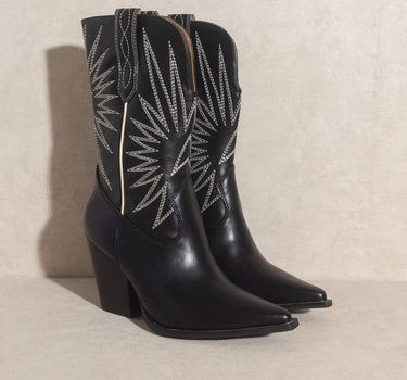 OASIS SOCIETY Emersyn - Starburst Embroidery Boots