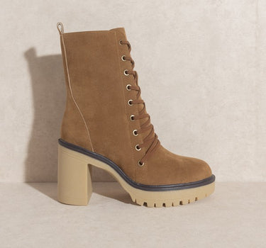 OASIS SOCIETY Jenna - Platform Military Boots