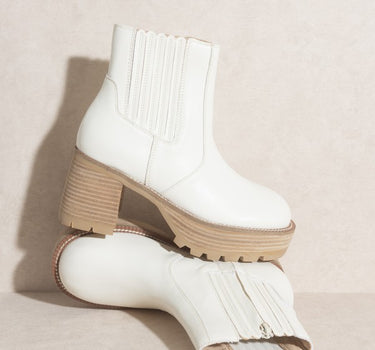 OASIS SOCIETY Aubrey - Platform Paneled Boots