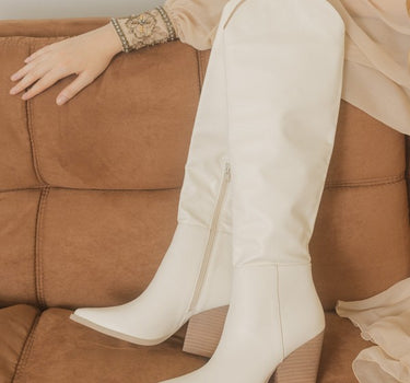 Oasis Society Clara - Knee-High Western Boots