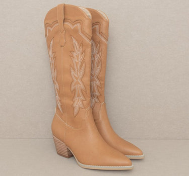 Oasis Society Ainsley - Embroidered Cowboy Boot