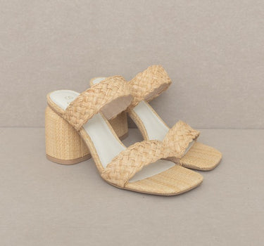 Oasis Society Kayla - Raffia Sandal Heel