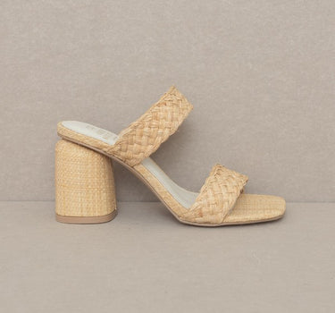 Oasis Society Kayla - Raffia Sandal Heel