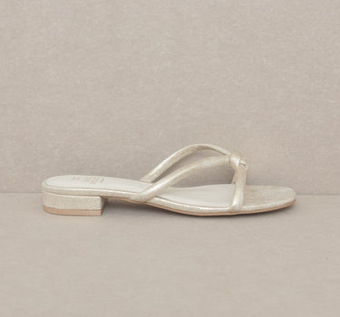 Oasis Society Ada - Delicate Knotted Flat Sandal