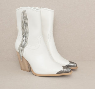 OASIS SOCIETY Kai - Rhinestone Fringe Boots