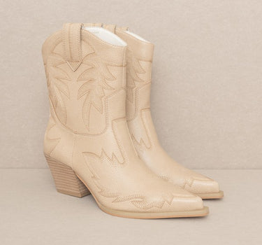 OASIS SOCIETY Nantes - Embroidered Cowboy Boots