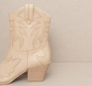 OASIS SOCIETY Nantes - Embroidered Cowboy Boots