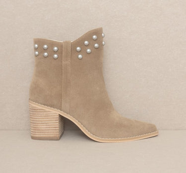 OASIS SOCIETY Alofi - Studded Collar Booties