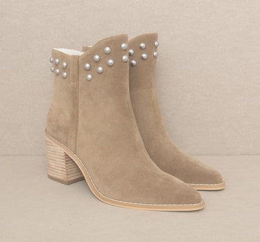 OASIS SOCIETY Alofi - Studded Collar Booties