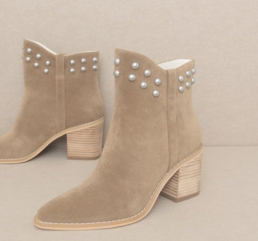 OASIS SOCIETY Alofi - Studded Collar Booties