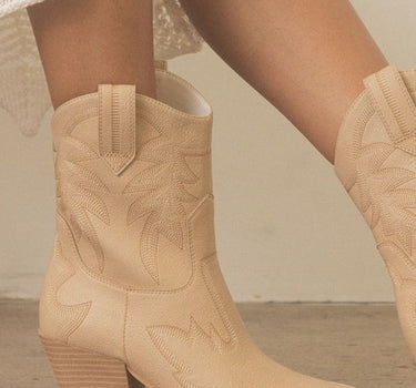 OASIS SOCIETY Nantes - Embroidered Cowboy Boots