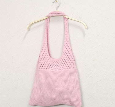 Zigzag Crochet Tote Bag