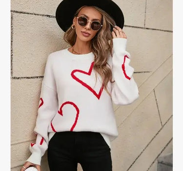 Heart sweater