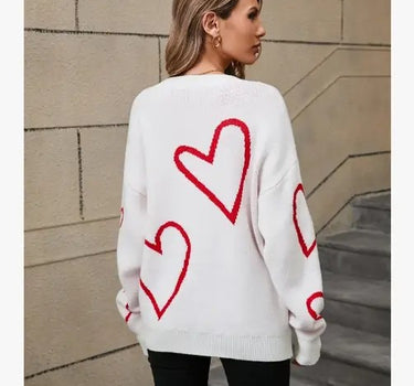 Heart sweater