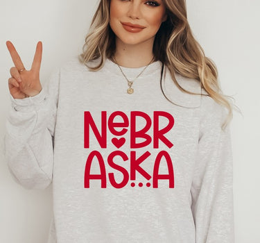 Nebraska Cozy Graphic Sweatshirt