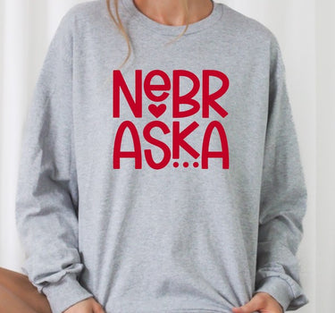 Nebraska Cozy Graphic Sweatshirt