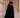 Black Crossover Backless Bodice Tiered Maxi Dress