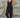 Black Textured Sleeveless V-Neck Pocketed Casual Jumpsuit