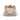 Women's small straw solid color streetwear pearls lock clasp straw bag
