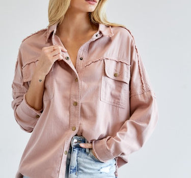 Button Down Shirt With Pockets