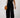 Black Smocked Sleeveless Wide Leg Jumpsuit with Pockets