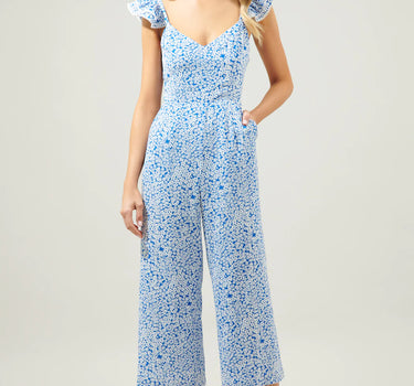 Montgomery Flouncy Cropped Jumpsuit