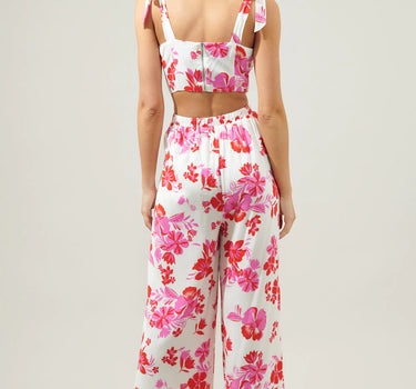 Maui Floral Harley Cutout Jumpsuit